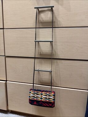 Pendleton Black Canvas Convertible Wallet Crossbody
